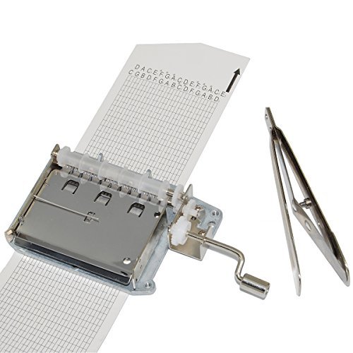 Wingostore 30弁手回しオルゴール音楽ボックスMovement with銅製ギア